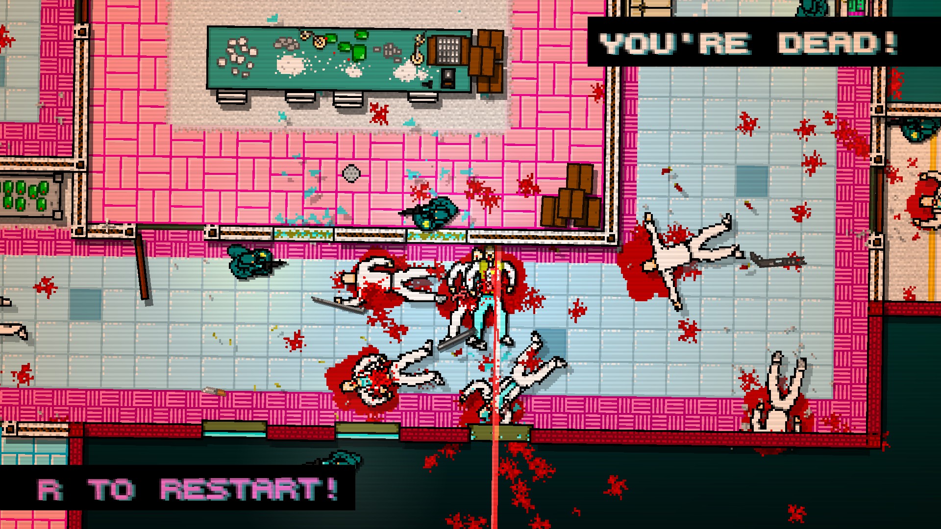 Hotline Miami "You're Dead"